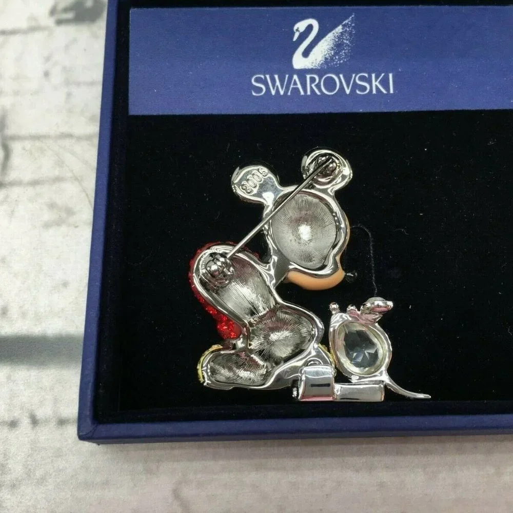 2005 SWAROVSKI - DISNEY MICKEY MOUSE #836671 RHD/CRY BROOCH - Picture 5 of 5